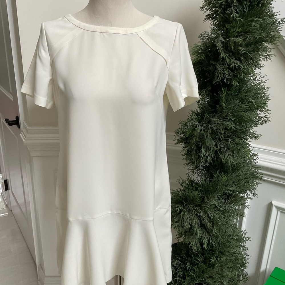 Banana Republic Cream Color Dress Size 14